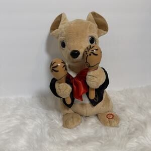 Cuddle Barn Chuey Bamba Singing Chihuahua Maracas Animated Plush Toy WORKS